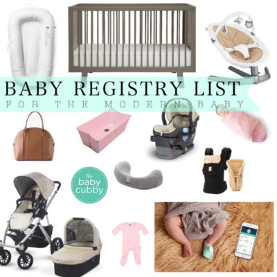 BABY REGISTRY LIST | BABY CUBBY