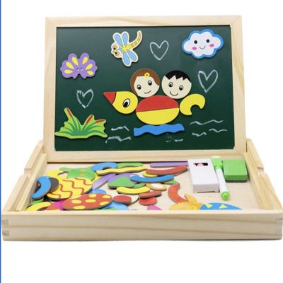 Educational Toys Series: Magnetic Drawing Puzzle Board